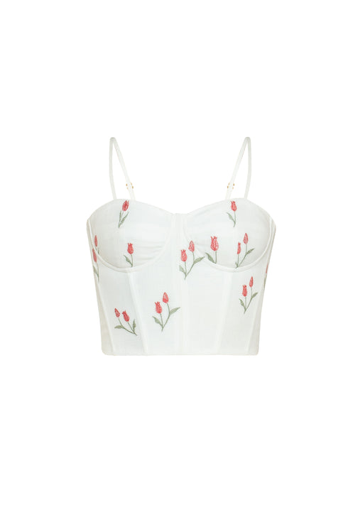 Corset lovely Tulip Ivory